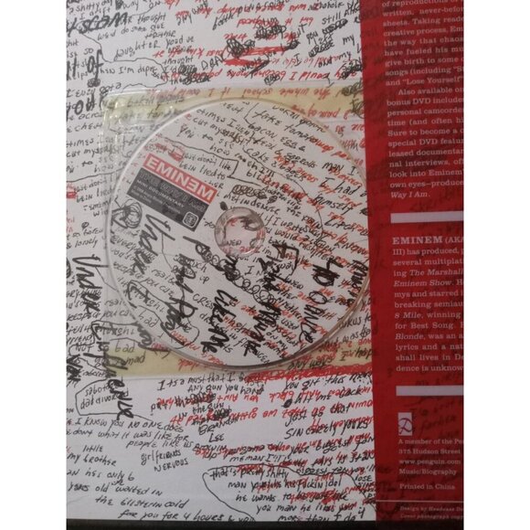 Eminem The Way I Am HC Hardcover Memoir w/ Photos & Lyric Snippets Collector Ed. - Picture 4 of 5